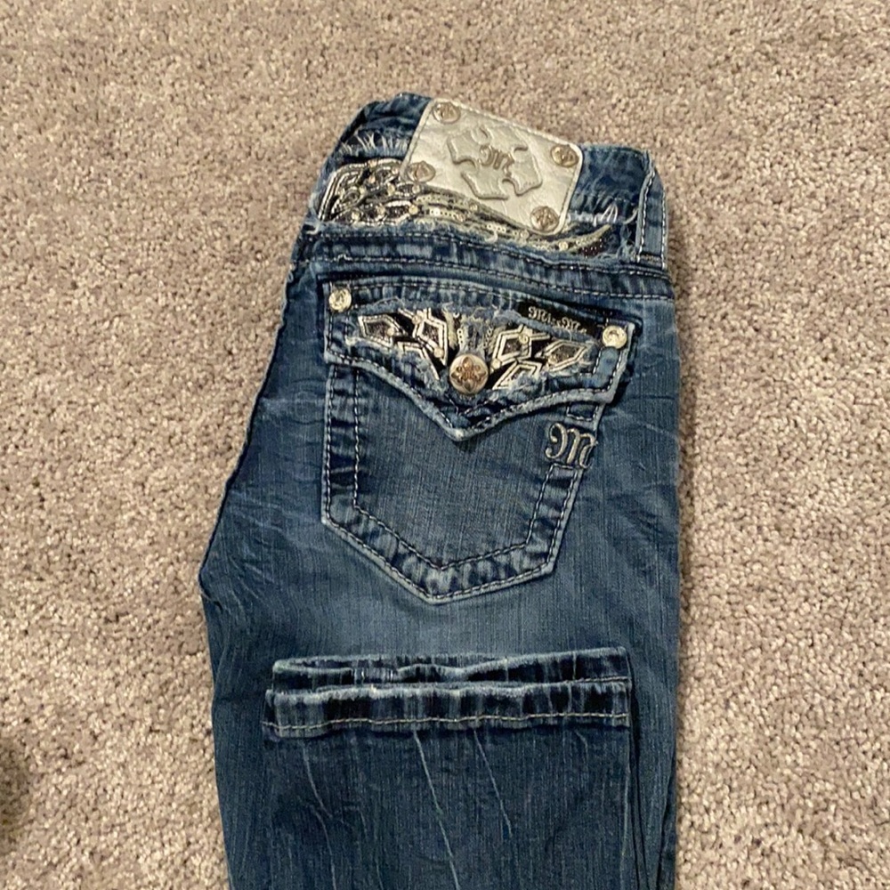 Miss Me Signature cropped jeans